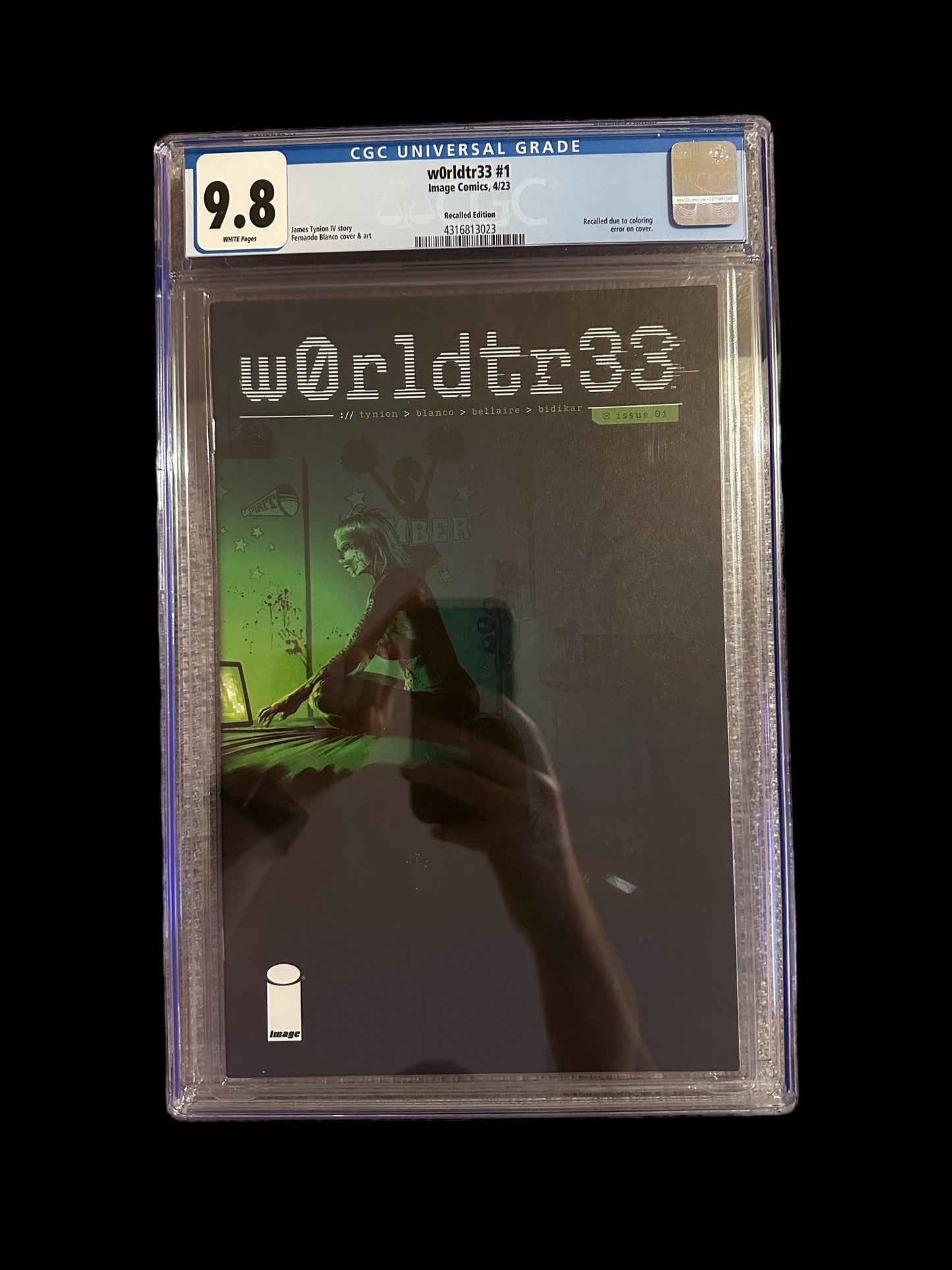 W0rldtr33 #1 recalled cover A CGC 9.8